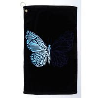 Crystal Butterfly Golf Towel