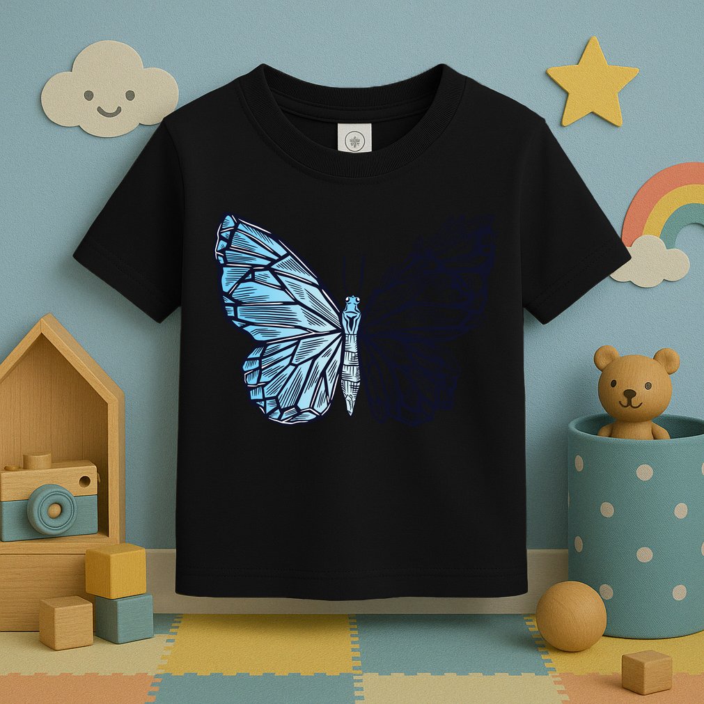 Crystal Butterfly Toddler T-Shirt