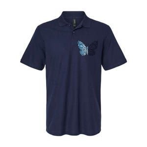 Crystal Butterfly Softstyle Adult Sport Polo