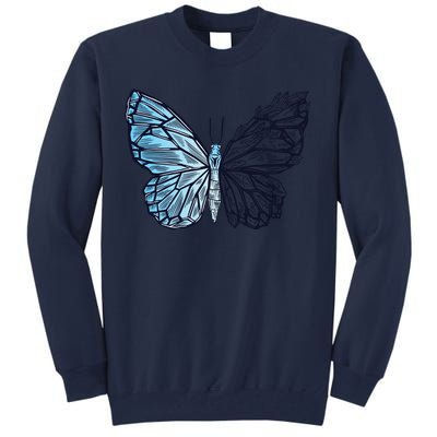 Crystal Butterfly Tall Sweatshirt