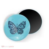 Crystal Butterfly Magnet