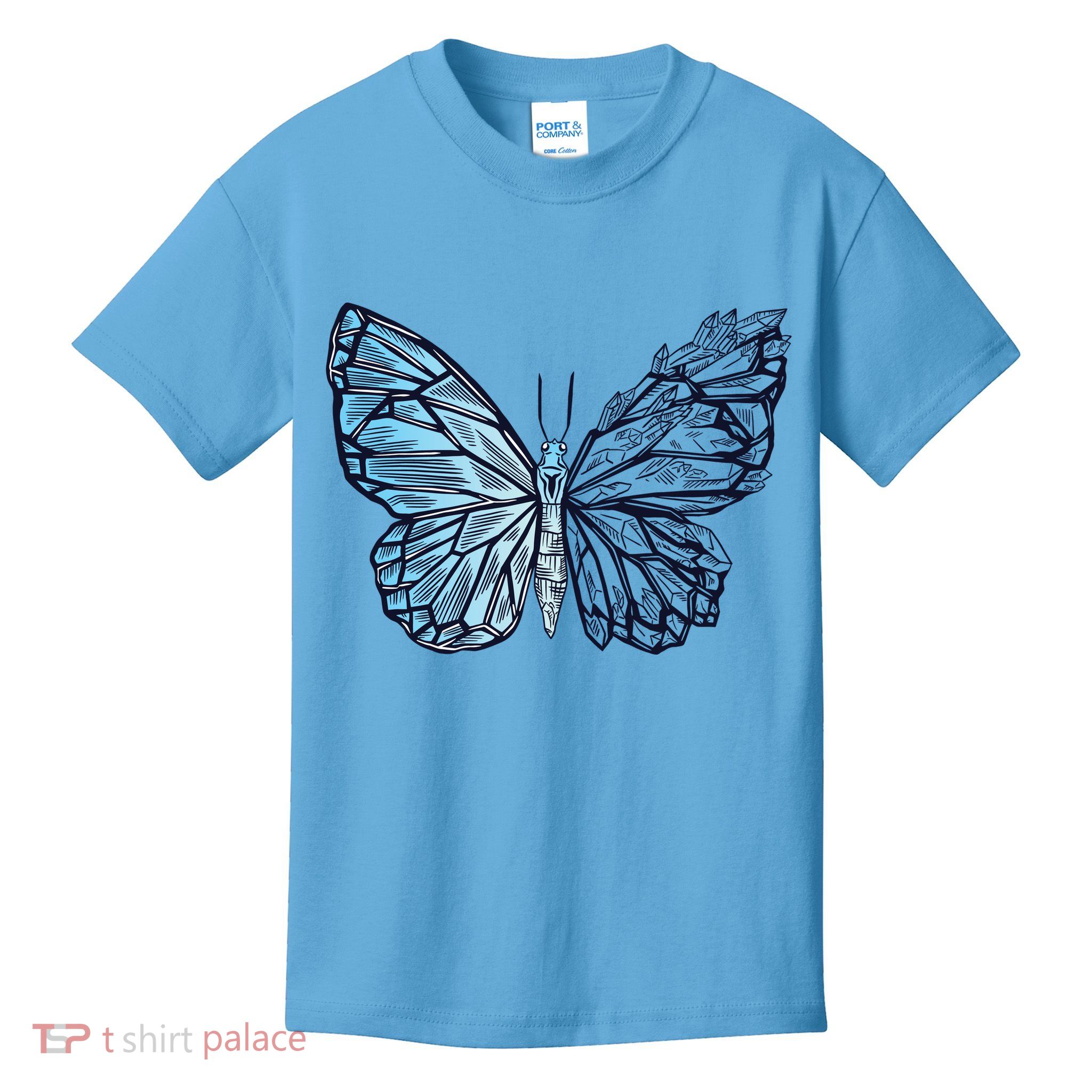 Crystal Butterfly Kids T-Shirt
