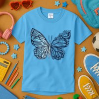 Crystal Butterfly Kids T-Shirt