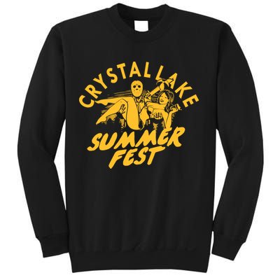 Crystal Lake Summer Fest Horror Movie Fan Sweatshirt