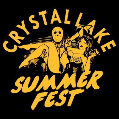 Crystal Lake Summer Fest Horror Movie Fan T-Shirt