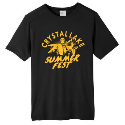 Crystal Lake Summer Fest Horror Movie Fan Tall Fusion ChromaSoft Performance T-Shirt