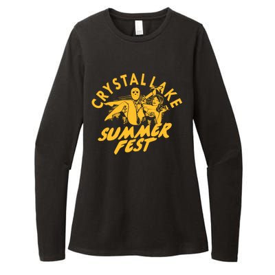 Crystal Lake Summer Fest Horror Movie Fan Womens CVC Long Sleeve Shirt