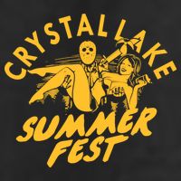 Crystal Lake Summer Fest Horror Movie Fan 25L Jumbo Tote