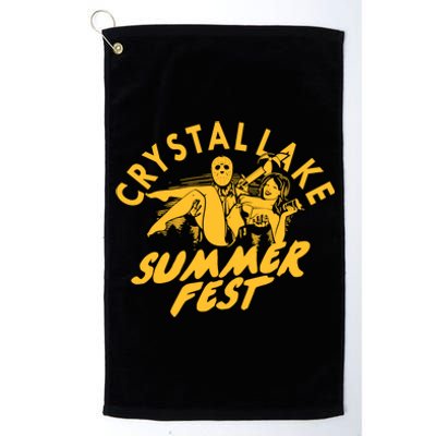 Crystal Lake Summer Fest Horror Movie Fan Platinum Collection Golf Towel