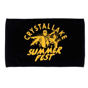 Crystal Lake Summer Fest Horror Movie Fan Microfiber Hand Towel