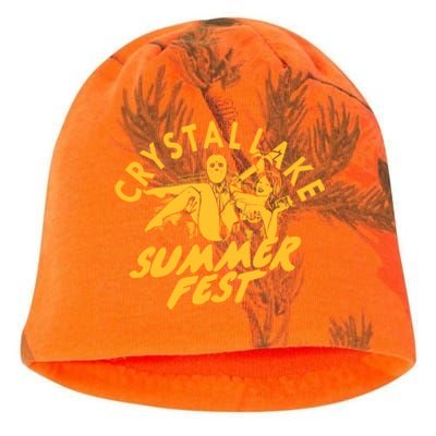 Crystal Lake Summer Fest Horror Movie Fan Kati - Camo Knit Beanie