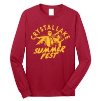 Crystal Lake Summer Fest Horror Movie Fan Long Sleeve Shirt