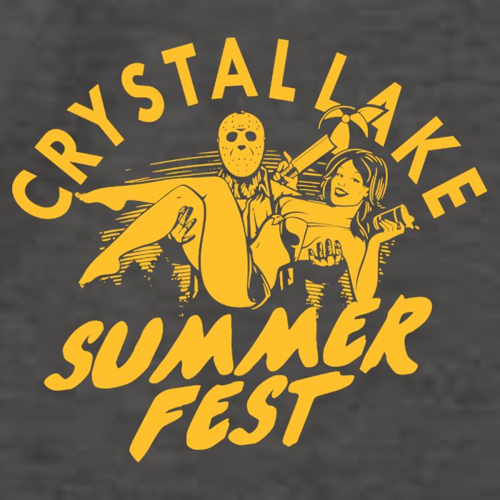 Crystal Lake Summer Fest Horror Movie Fan Vector Backpack