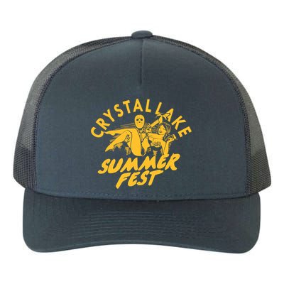 Crystal Lake Summer Fest Horror Movie Fan Yupoong Adult 5-Panel Trucker Hat