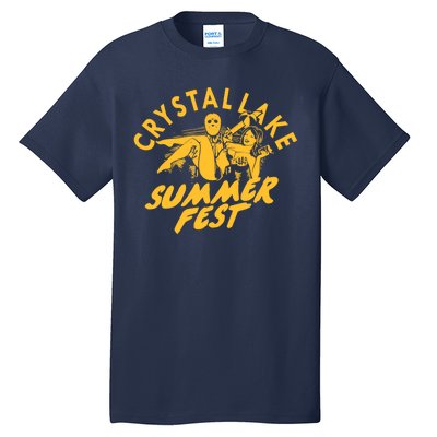 Crystal Lake Summer Fest Horror Movie Fan Tall T-Shirt