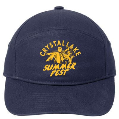 Crystal Lake Summer Fest Horror Movie Fan 7-Panel Snapback Hat