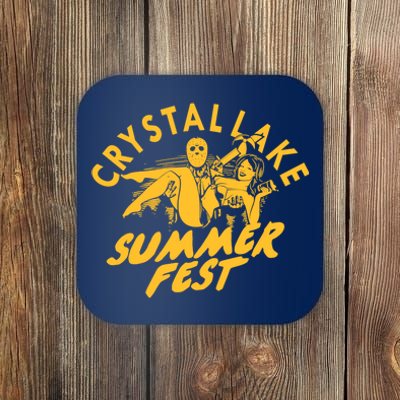 Crystal Lake Summer Fest Horror Movie Fan Coaster