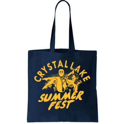 Crystal Lake Summer Fest Horror Movie Fan Tote Bag