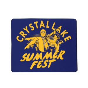 Crystal Lake Summer Fest Horror Movie Fan Mousepad