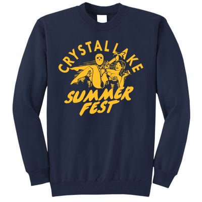 Crystal Lake Summer Fest Horror Movie Fan Tall Sweatshirt