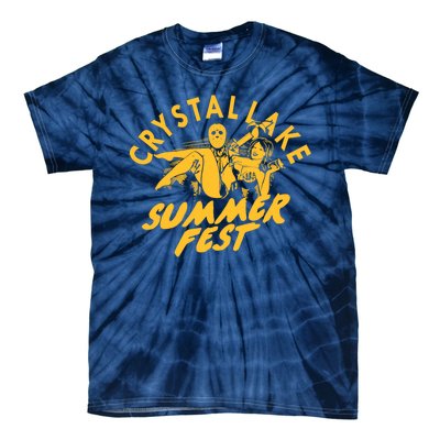 Crystal Lake Summer Fest Horror Movie Fan Tie-Dye T-Shirt