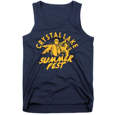 Crystal Lake Summer Fest Horror Movie Fan Tank Top