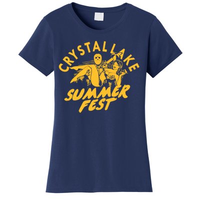 Crystal Lake Summer Fest Horror Movie Fan Women's T-Shirt