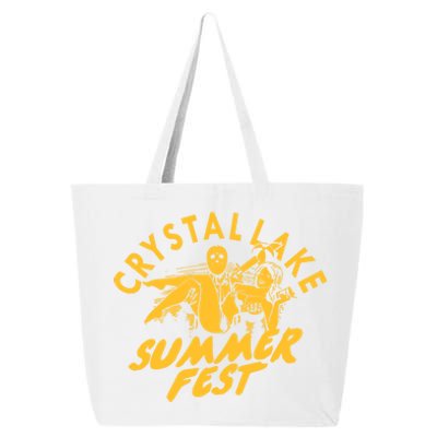 Crystal Lake Summer Fest Horror Movie Fan 25L Jumbo Tote