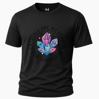 Crystals Are My Reason For Happiness Performance Shirt
