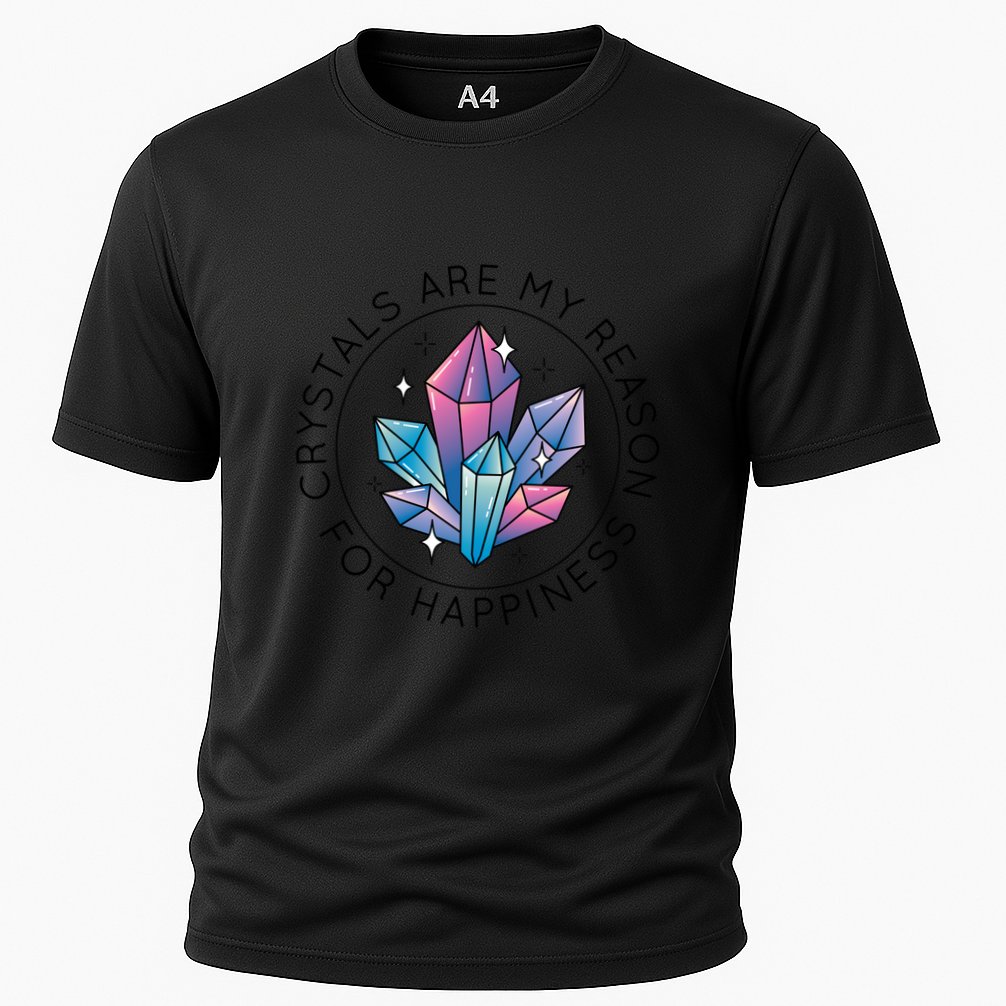 Crystals Are My Reason For Happiness Performance Shirt
