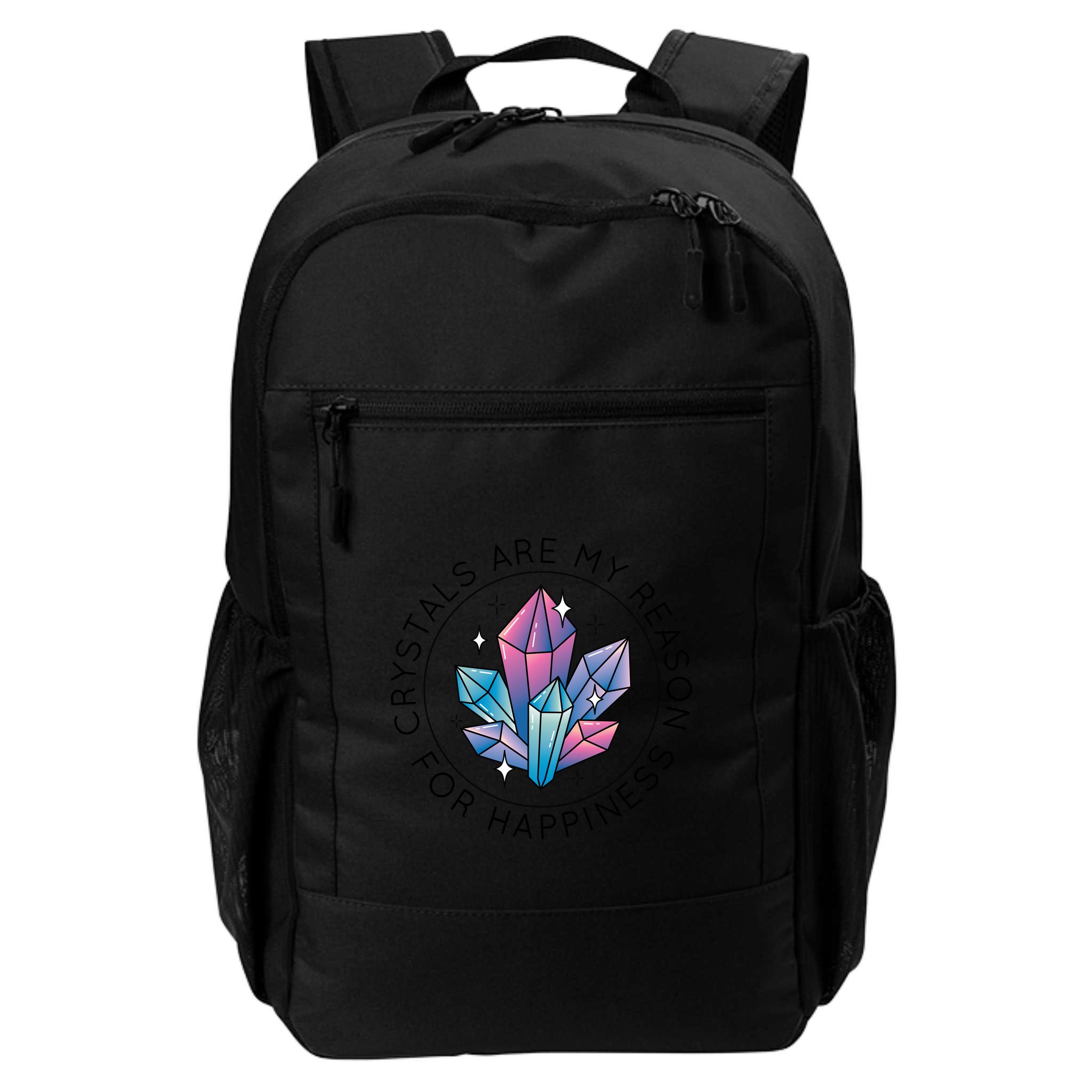 Crystals Are My Reason For Happiness Backpack