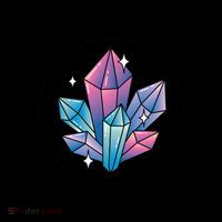Crystals Are My Reason For Happiness Drawstring Bag