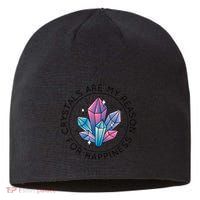 Crystals Are My Reason For Happiness Sustainable Beanie
