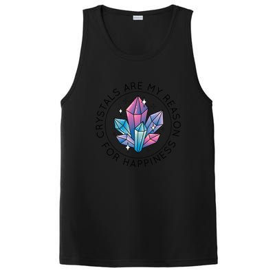 Crystals Are My Reason For Happiness PosiCharge Competitor Tank