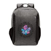 Crystals Are My Reason For Happiness Vector Backpack
