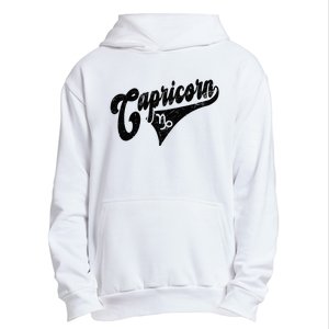 Capricorn Retro Zodiac Astrology Horoscope Capricorn Urban Pullover Hoodie