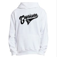 Capricorn Retro Zodiac Astrology Horoscope Capricorn Urban Pullover Hoodie