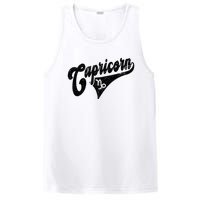 Capricorn Retro Zodiac Astrology Horoscope Capricorn PosiCharge Competitor Tank