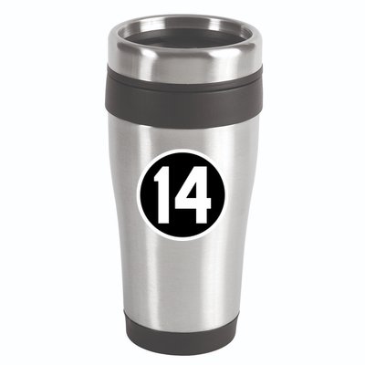 Cincy Shirts 14 Forever Pete Rose Patch 16oz Travel Tumbler