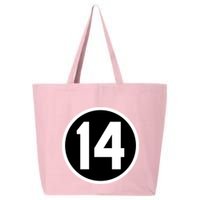 Cincy Shirts 14 Forever Pete Rose Patch 25L Jumbo Tote