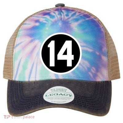Cincy Shirts 14 Forever Pete Rose Patch Legacy Tie Dye Trucker Hat