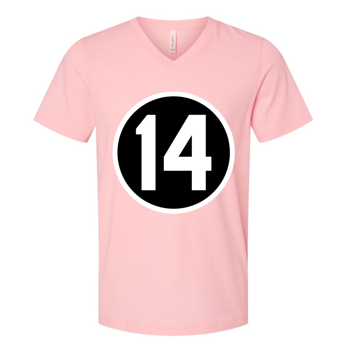 Cincy Shirts 14 Forever Pete Rose Patch V-Neck T-Shirt