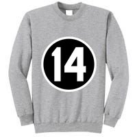 Cincy Shirts 14 Forever Pete Rose Patch Tall Sweatshirt