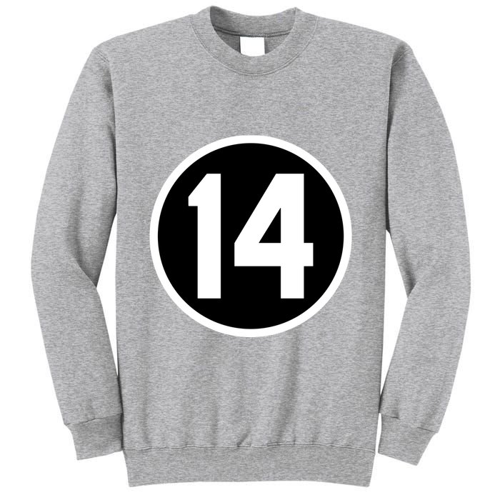 Cincy Shirts 14 Forever Pete Rose Patch Tall Sweatshirt