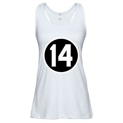 Cincy Shirts 14 Forever Pete Rose Patch Ladies Essential Flowy Tank