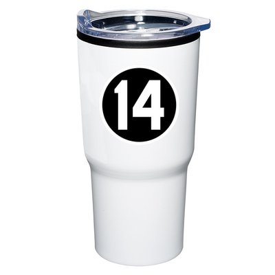 Cincy Shirts 14 Forever Pete Rose Patch Tumbler