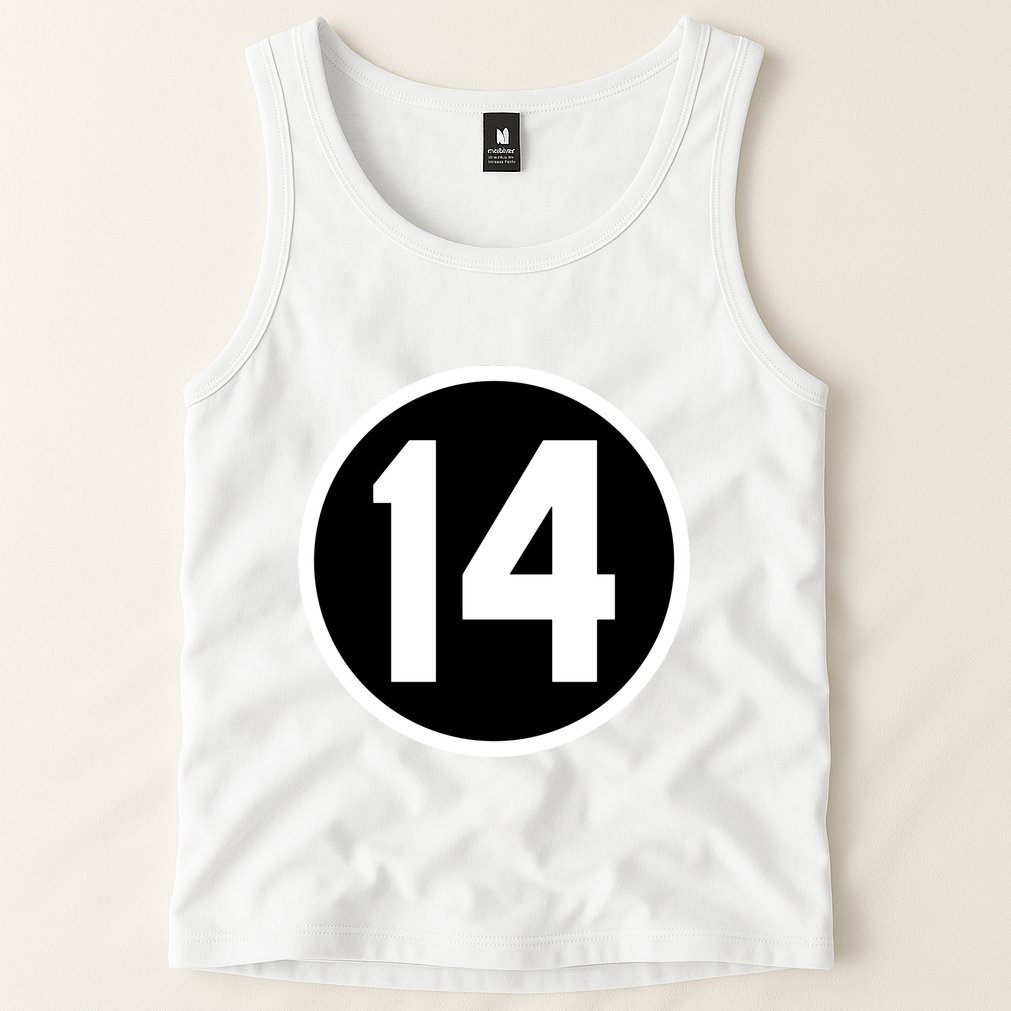 Cincy Shirts 14 Forever Pete Rose Patch Tank Top