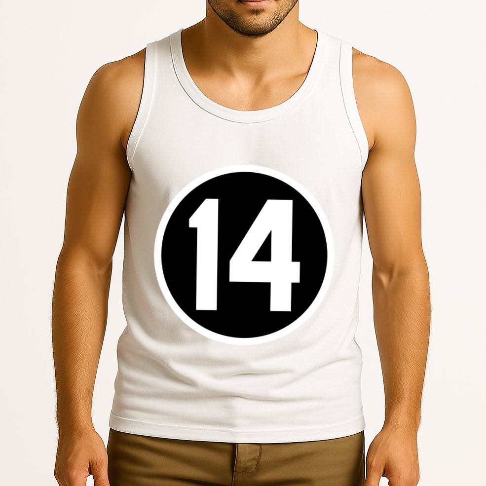 Cincy Shirts 14 Forever Pete Rose Patch Tank Top