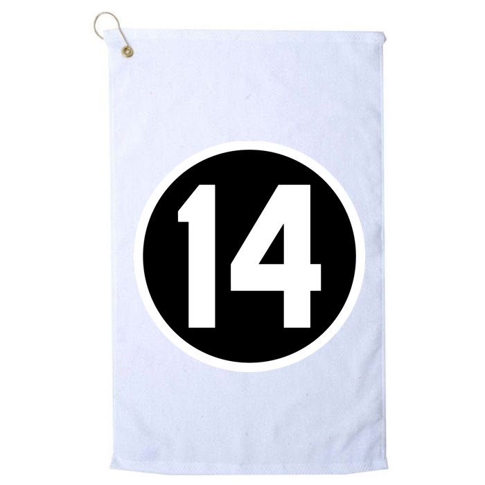 Cincy Shirts 14 Forever Pete Rose Patch Golf Towel
