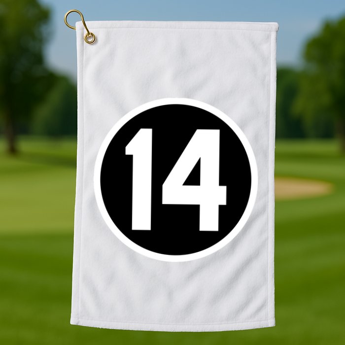 Cincy Shirts 14 Forever Pete Rose Patch Golf Towel
